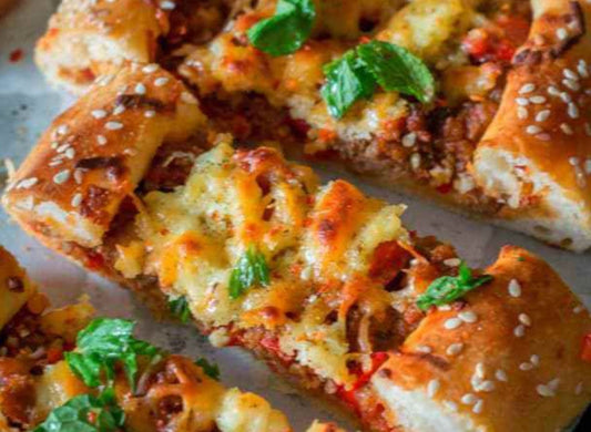 Chicken Cheese Pide