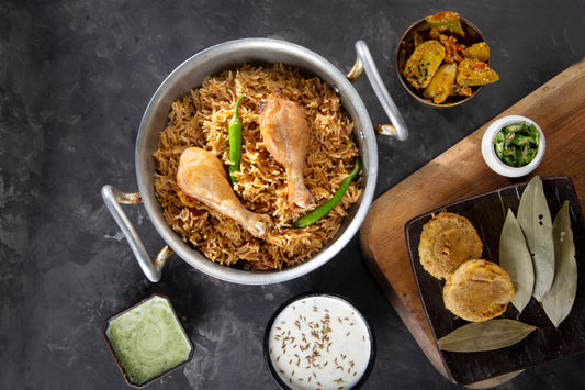 Matka Dum Chicken Pulao